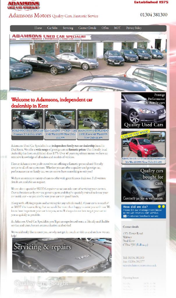  design for Kent car dealership.